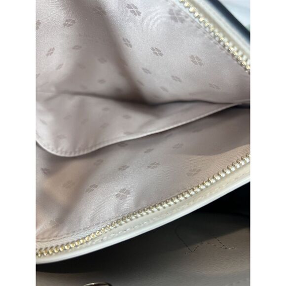 New Kate Spade Knott Pebble Leather Large Satchel Chrystal Blue / Dust bag - Picture 14 of 16